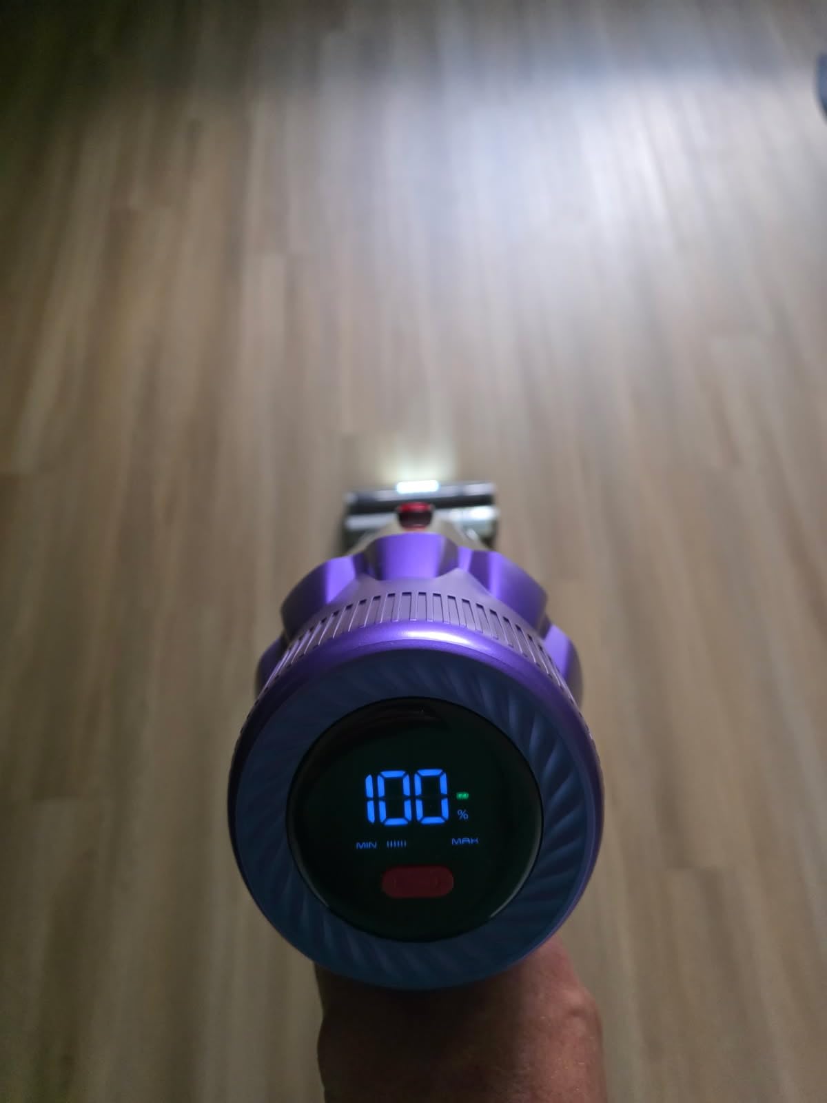 Cordless Vacuum Cleaner for Home - Powerful Stick Vacuum with HEPA Filter, 55-Min Runtime, LED Light, Anti-Tangle Brush, Detachable Battery, Lightweight Vacuum for Pet Hair, Carpets & Hard Floors customer photo 2