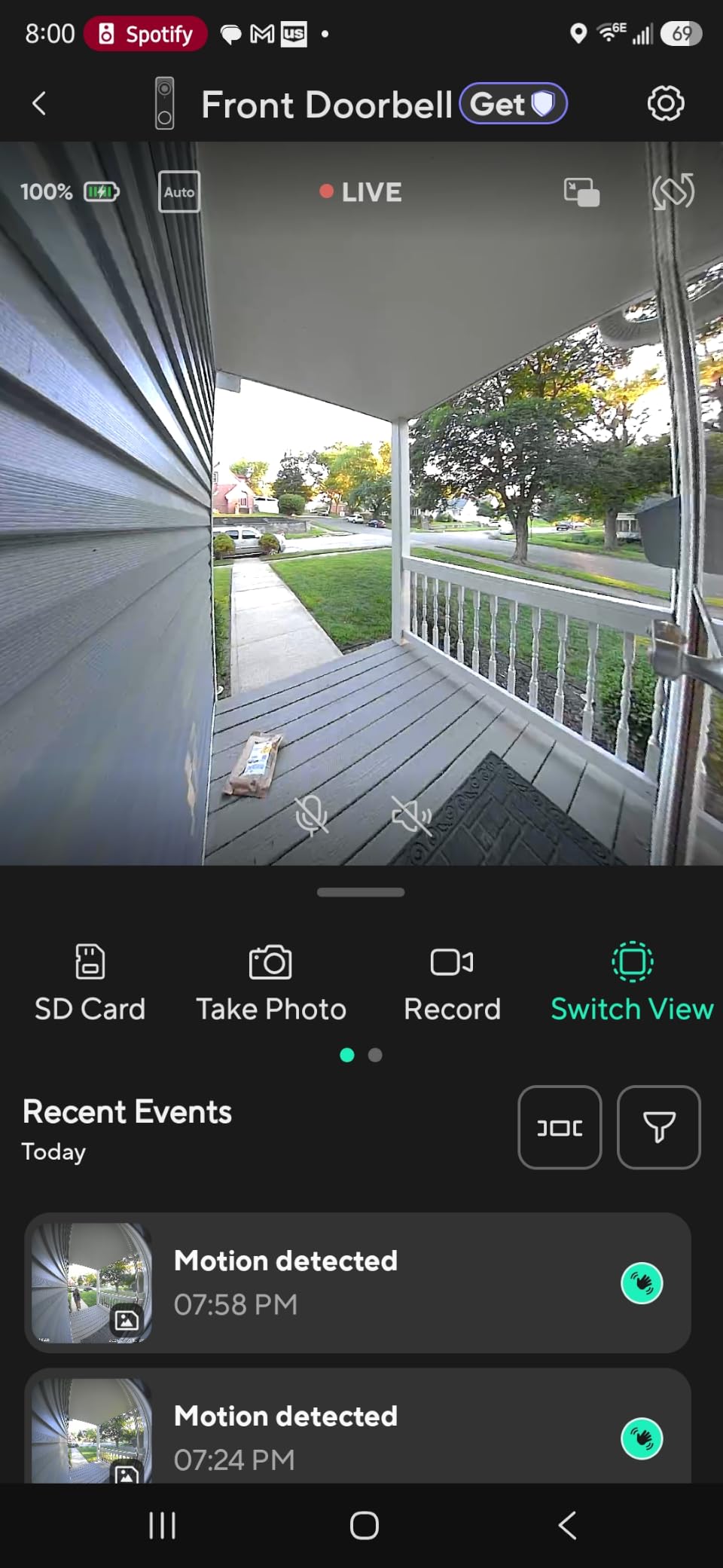 Wyze Battery Video Doorbell Wireless Camera, 1536x1536 HD+ with Color Night Vision, 2-Way Audio, 1:1 Head-to-Toe View, Person/Vehicle/Package Monitor, Wire-Free/Wired Option, 1 Minute Easy Setup customer photo 2