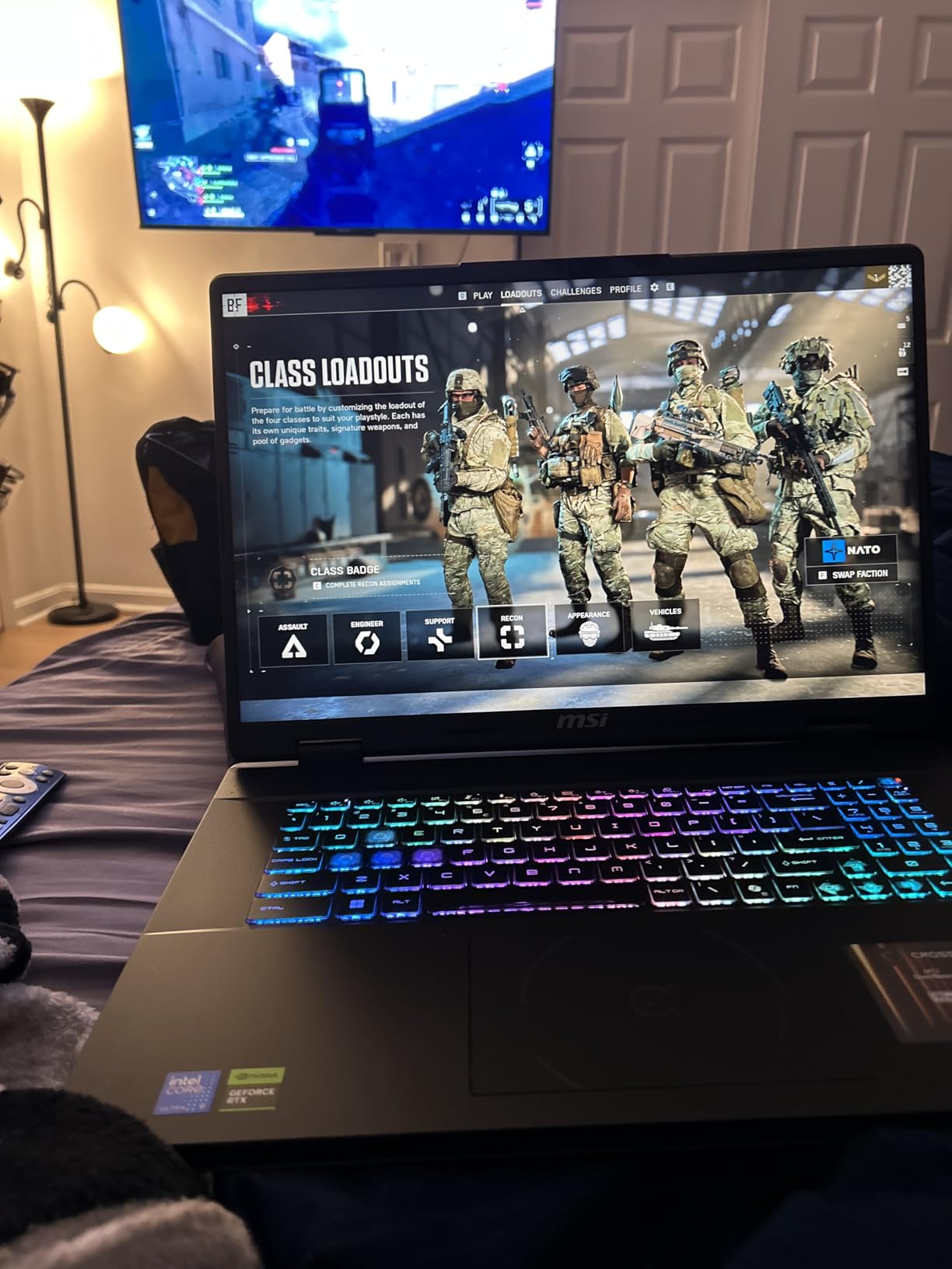 MSI Crosshair 18 HX AI 18-inch 2560x1600 240Hz Display Gaming Laptop, Intel Core Ultra 9 275HX (24 Cores, 2.1-5.4 GHz), NVIDIA RTX 5070 8GB GDDR7, 32GB RAM, 1TB NVMe SSD, Windows 11 Home customer photo 2