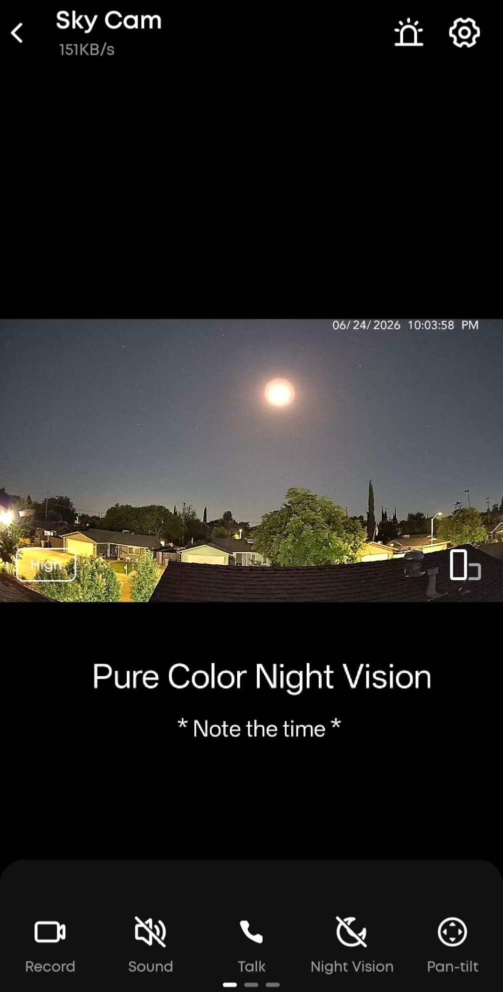 eufy Security Indoor/Outdoor Camera C31, IP66, Spotlight-Free Color Night Vision, 360° Coverage Pan and Tilt, AutoTracking, AI Human/Vehicle/Pet/Cry Detection, 24/7 Recording, Black (No Subscription) customer photo 2