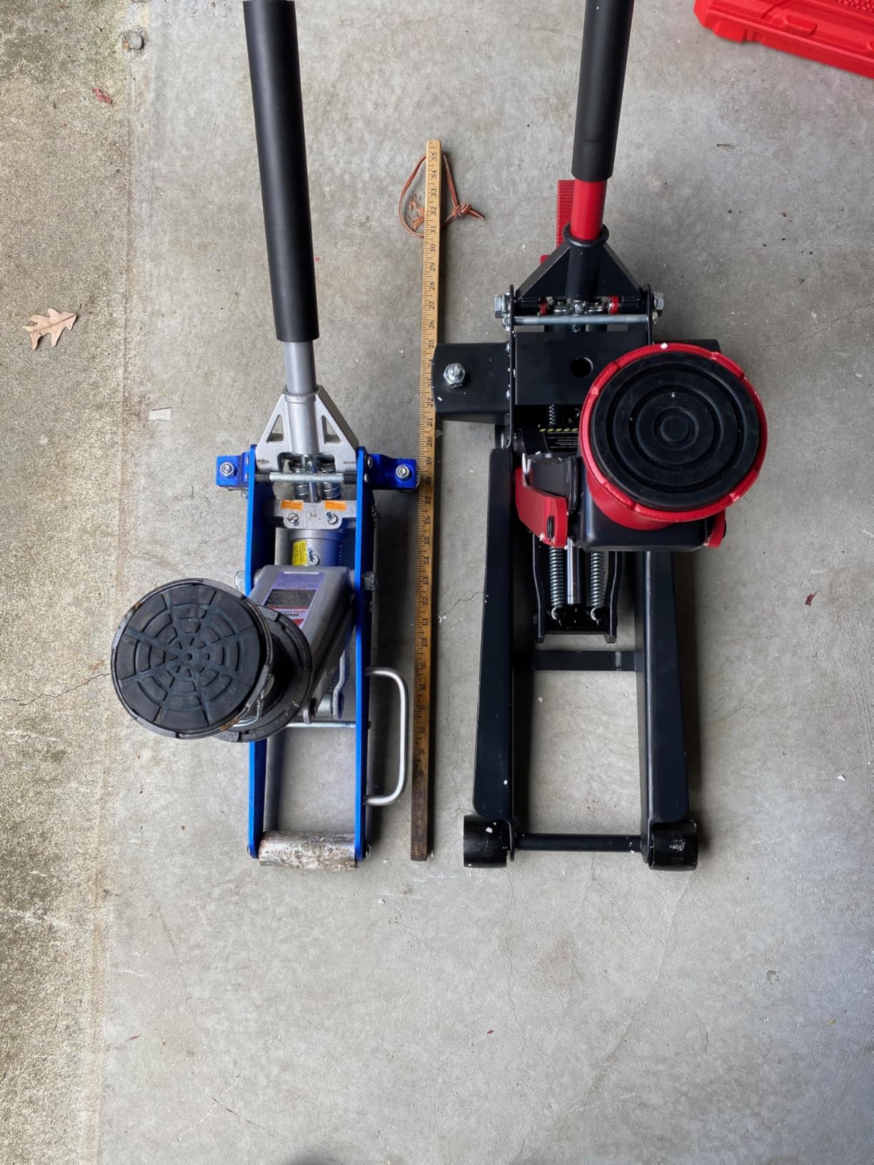 3-Ton (6600lbs) Low-Profile Dual Pistons Heavy-Duty Steel Racing Off Road Floor Jack with Quick Lift Hydraulic Pump, Foot Pedal and Extension Adapter for Car Maintenance customer photo 2