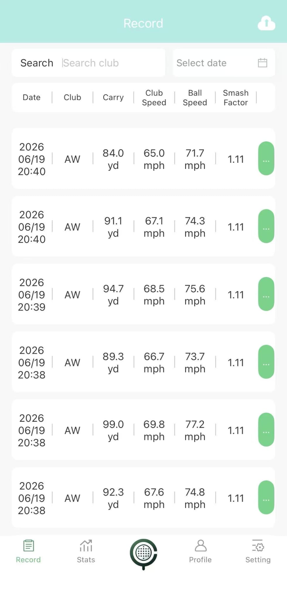 Golf Launch Monitor & Simulator: Portable Swing Analyzer with 13 Metrics customer photo 2