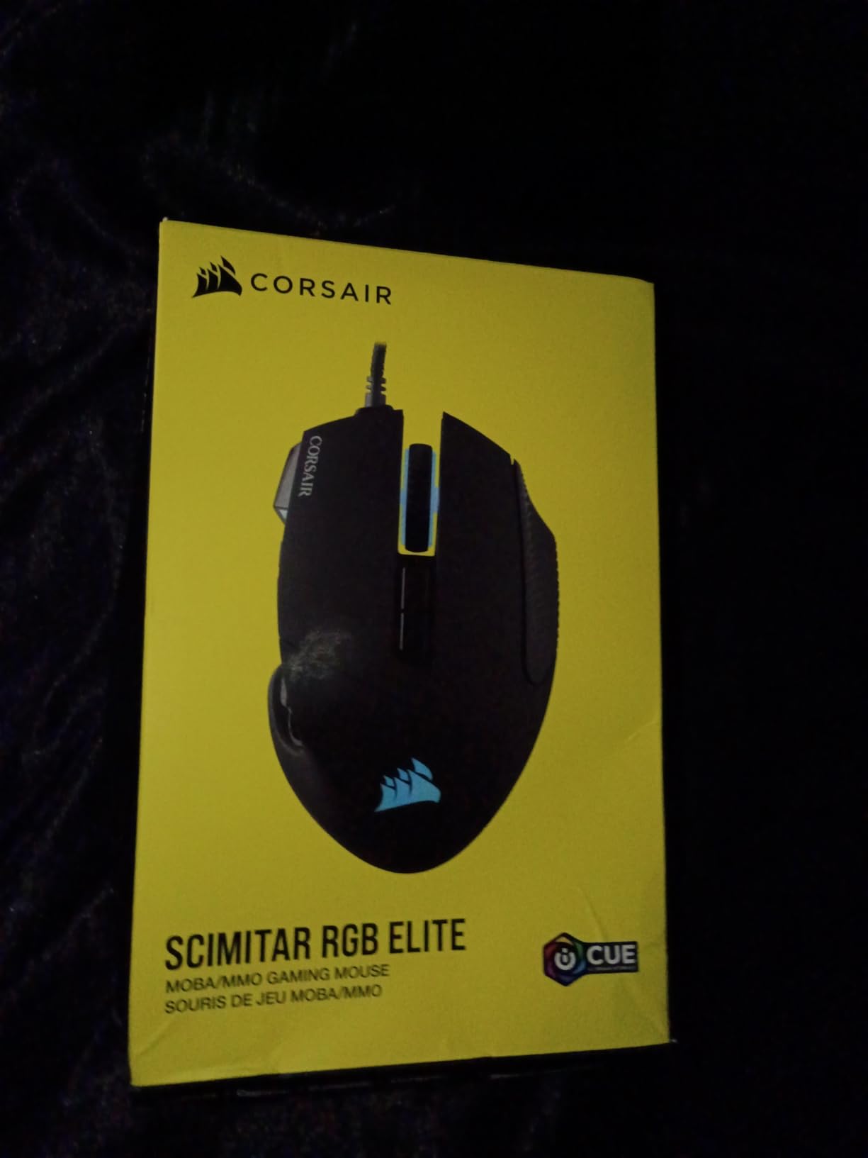 Corsair Scimitar RGB Elite Wired MOBA/MMO Gaming Mouse - 18,000 DPI - 17 Programmable Buttons - iCUE Compatible - PC, Mac, PS5, PS4, Xbox - Black customer photo 2
