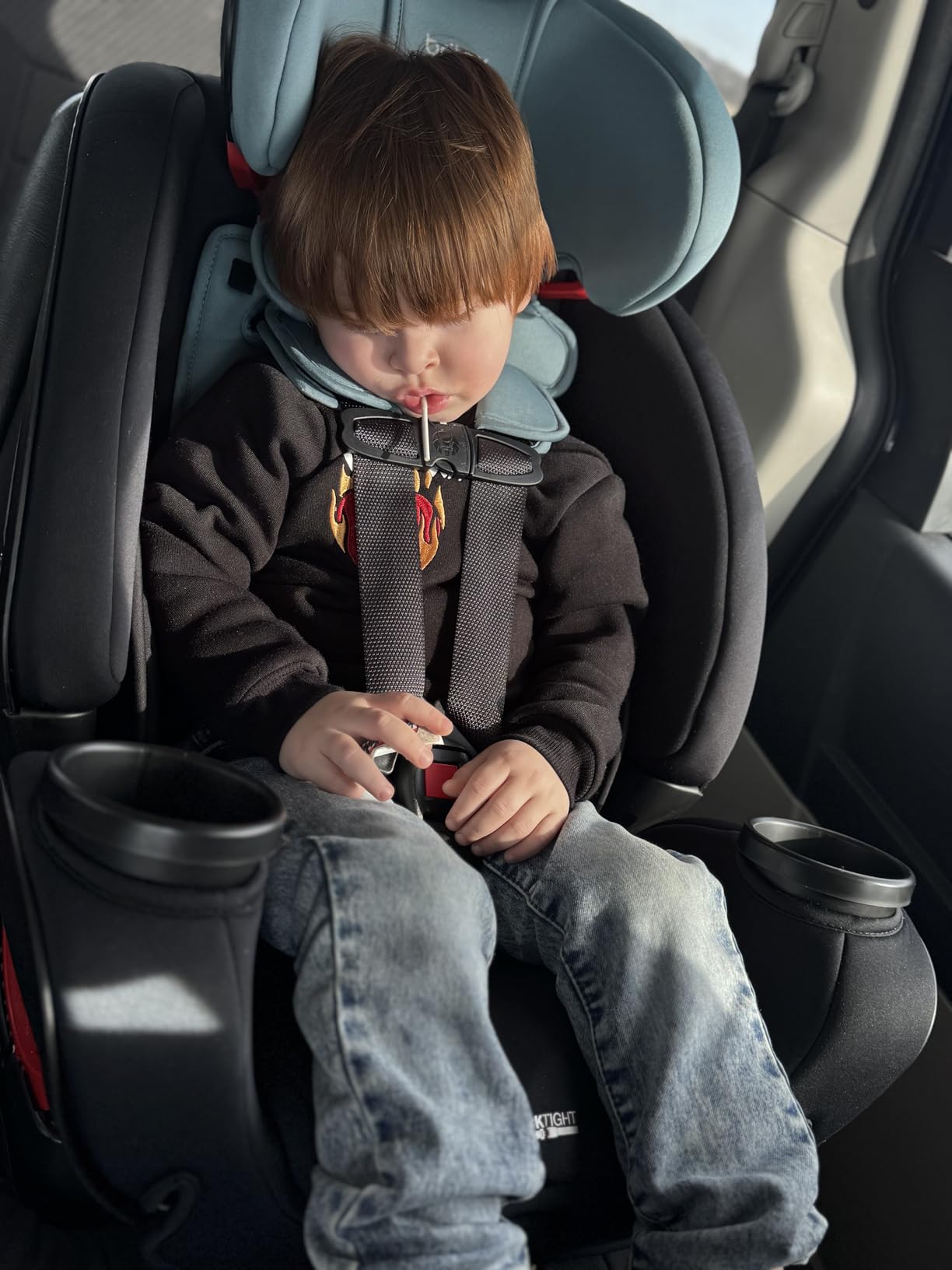 Britax One4Life All in One Car Seat, Up to 10 Years of Use - Parchment, Rear & Forward Facing and Booster Mode, Extended Rear-Facing, ClickTight Installation, SafeWash Fabrics customer photo 1