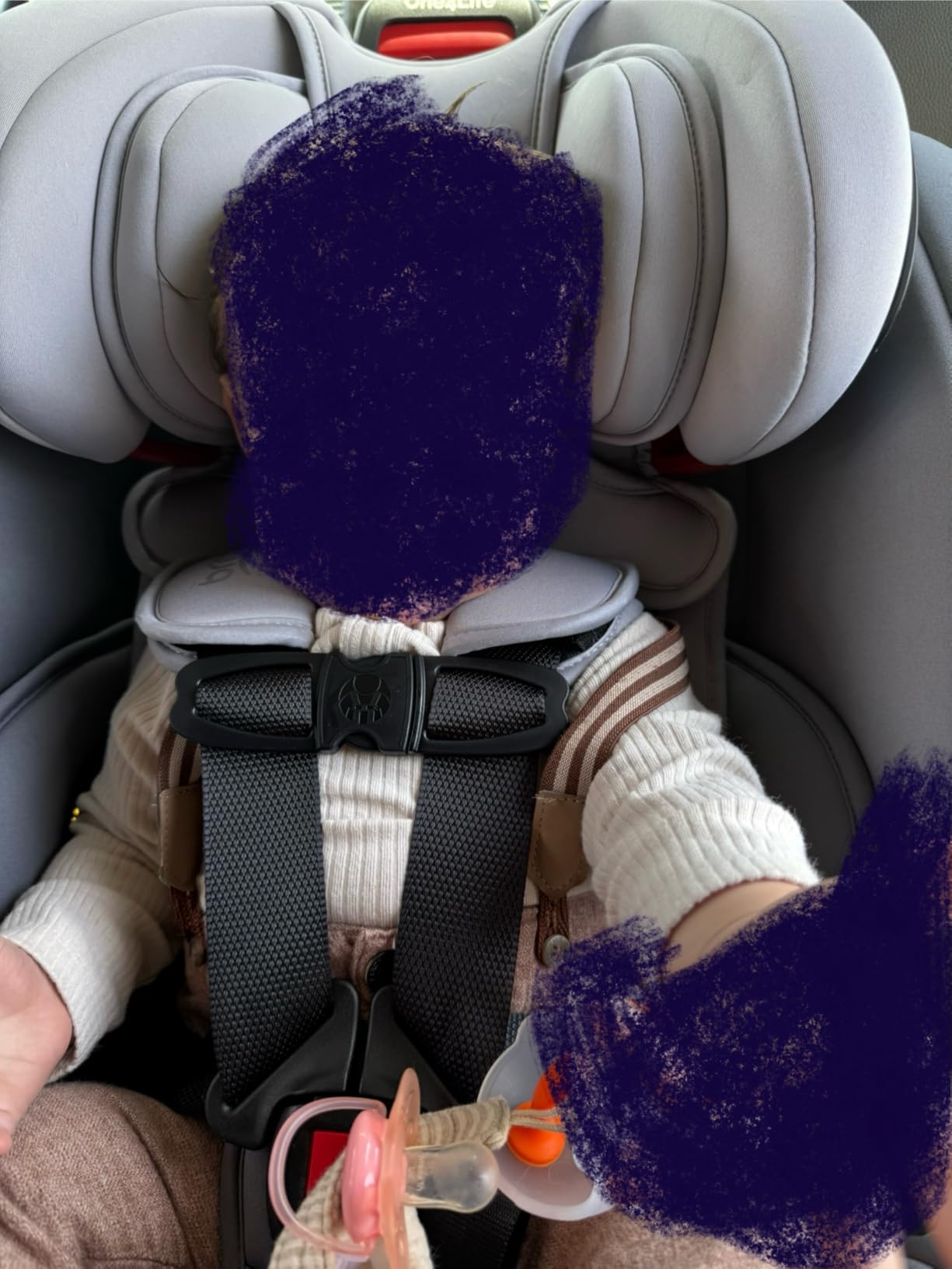 Britax One4Life All in One Car Seat, Up to 10 Years of Use - Parchment, Rear & Forward Facing and Booster Mode, Extended Rear-Facing, ClickTight Installation, SafeWash Fabrics customer photo 2