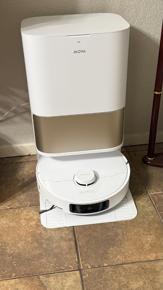 Mova P10 Pro Ultra Gen 2 Robot Vacuum and Mop, 26,000Pa Suction, 212F Hot Water Auto Mop Washing, 1-Hour Hot Air Drying, Extendable Mop, All-in-One Dock, Triple Anti-Tangle System for Home customer photo 2