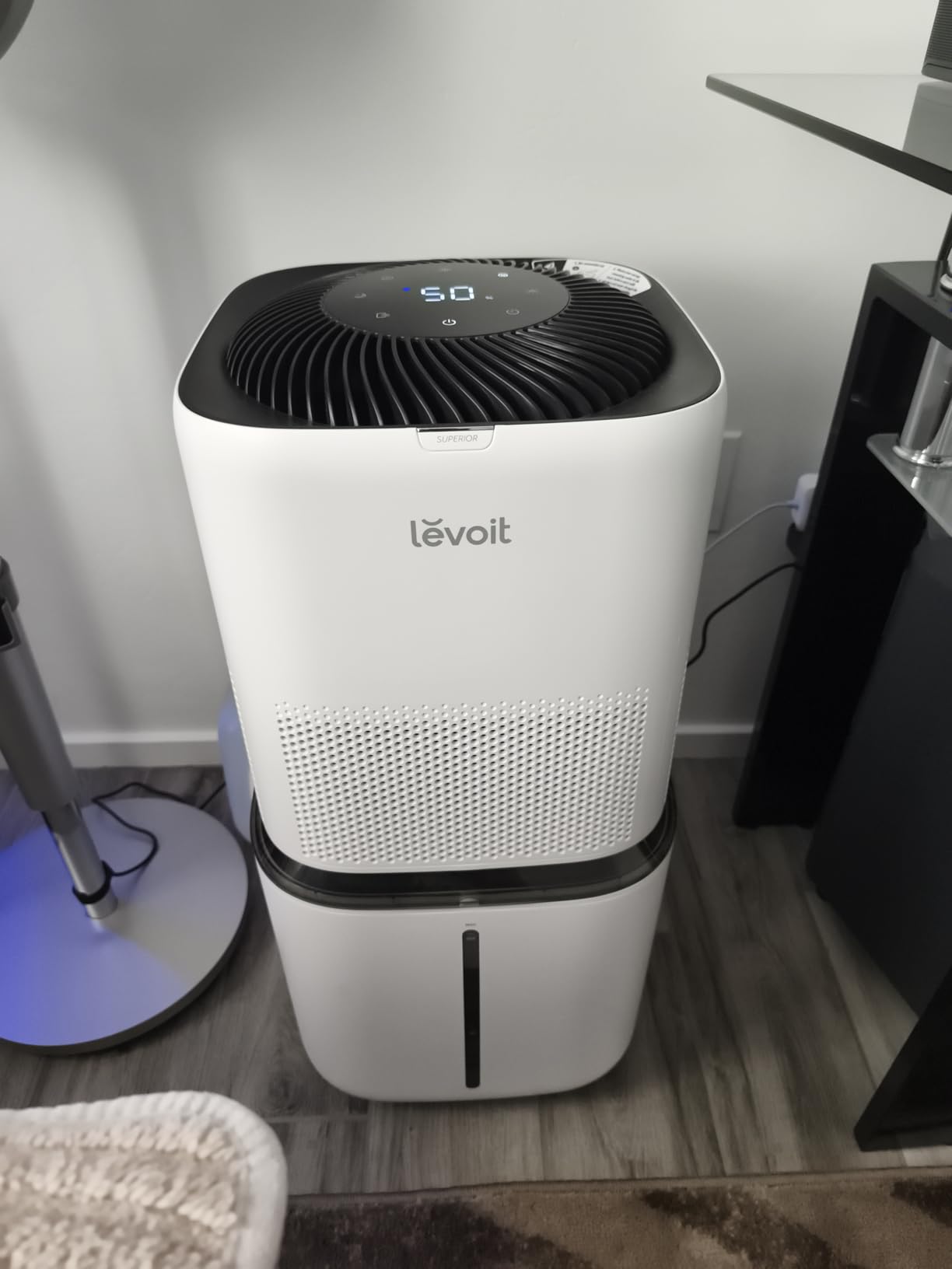 LEVOIT Evaporative Humidifiers for Home Whole House, 23L Superior 6000S | Up to 3000ft², Last 72H, No White Dust, Tap Water Friendly, Auto Mode, Easy to Clean & Move, Foldable Storage, Smart Control customer photo 2