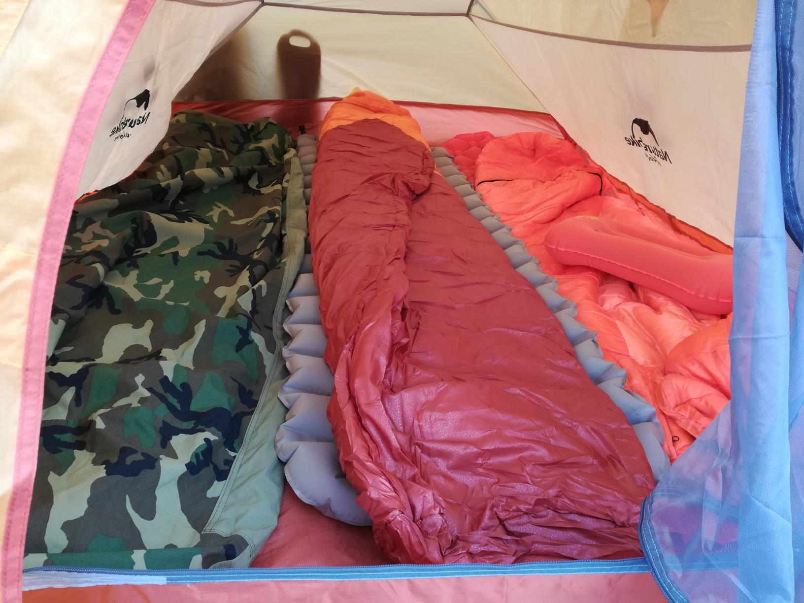 Naturehike Cloud Up 3 Person Backpacking Tent with Footprint, 3 Season Free Standing Lightweight 3 Person Tents for Camping & Hiking customer photo 1