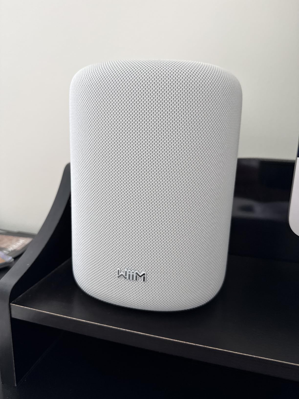 WiiM Sound Lite Smart Speaker, Hi-Res 24-bit/192 kHz, AI RoomFit Room Correction, 100W Peak, Wi-Fi 6E/Bluetooth 5.3, Multi-Room & Stereo Pairing, Black customer photo 1