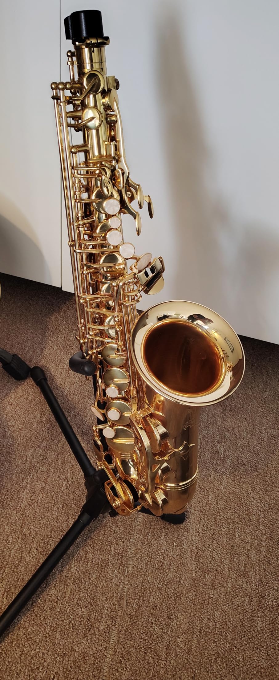 SONICAKE Alto Saxophone E Flat - Beginner Friendly Gold Saxophone Full Kit for Students with Carry Case, Mouthpiece, Reeds & Accessories QSX-01 customer photo 1
