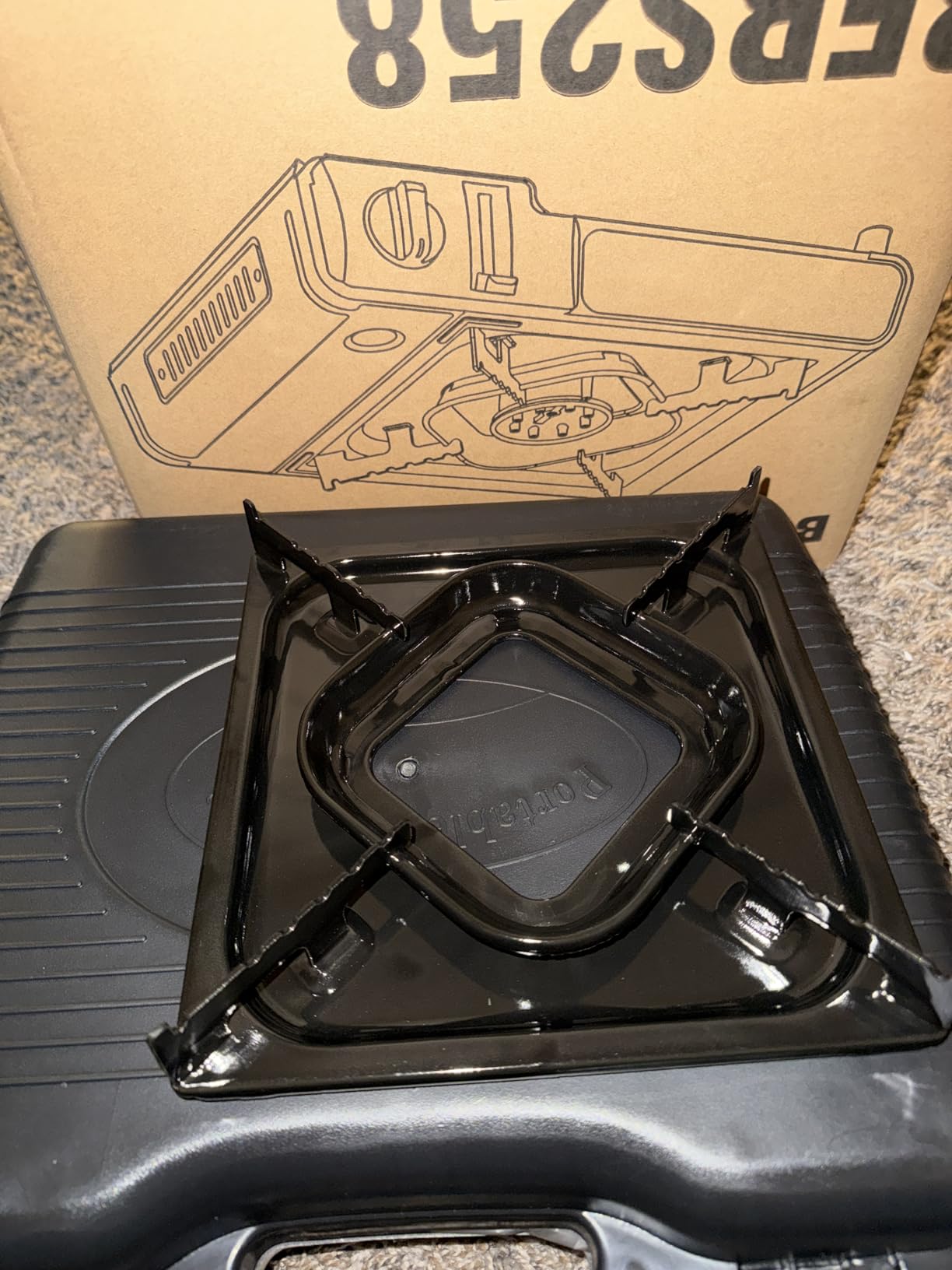 BESTFIRE Portable Dual Fuel Camping Stove, 10,000 BTU Butane and Propane Stove with Adapter and Case customer photo 1