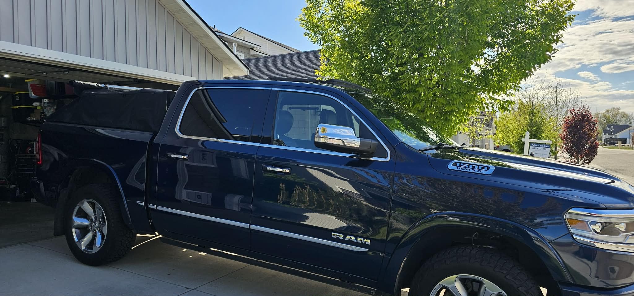 JOYTUTUS Upgraded Truck Bed Soft Topper Compatible with 2019-2026 Ram 1500 with 5.5ft Bed (w/o RamBox), Foldable Camper Shell Truck Top customer photo 1