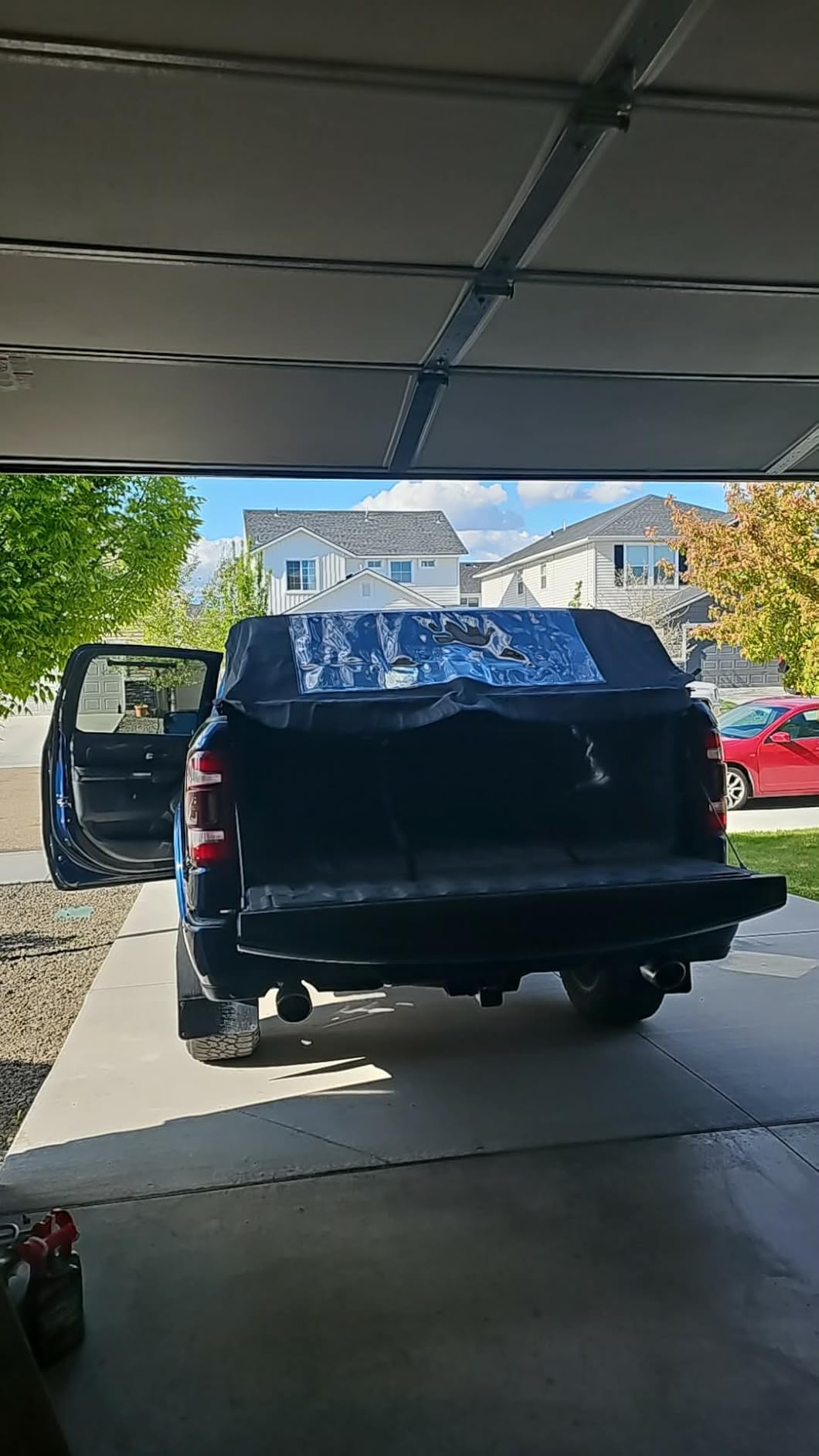 JOYTUTUS Upgraded Truck Bed Soft Topper Compatible with 2019-2026 Ram 1500 with 5.5ft Bed (w/o RamBox), Foldable Camper Shell Truck Top customer photo 2