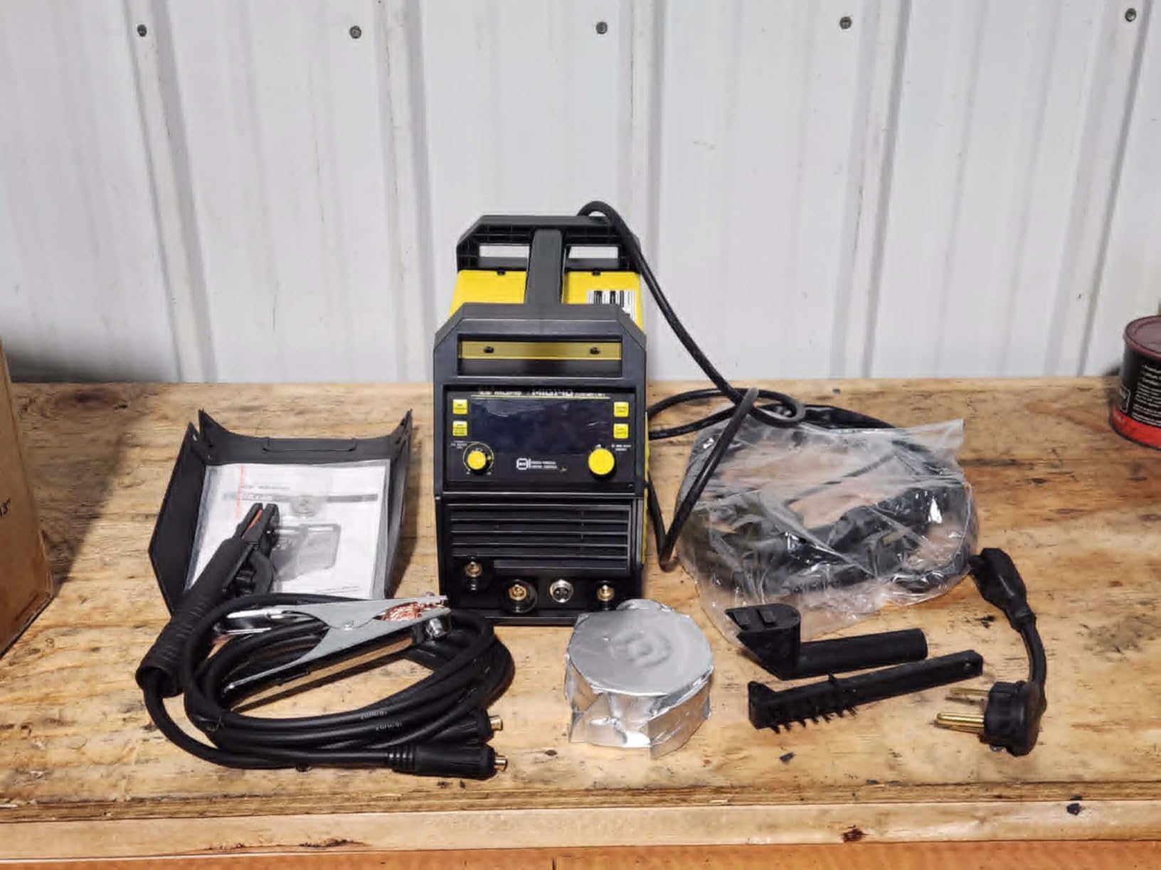 Weldpro 200 Amp MIG Welder, 110/220V 7-in-1 Manual MIG/Synergic MIG/Gasless MIG/Lift TIG/MMA/Spot/Spool Gun Aluminum Multi-process Welding Machine with Large LED Display, IGBT, 2T/4T, Spool Gun customer photo 2