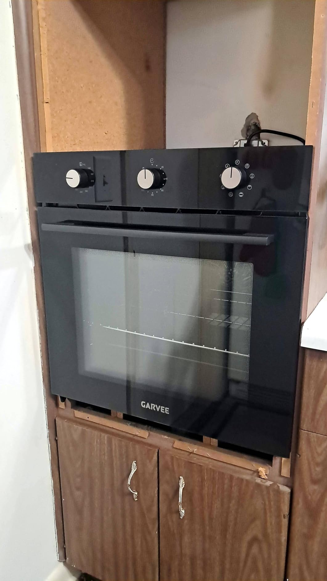 Garvee 24 Inch Built-in Steam & Convection Oven with 8 Cooking Functions, 108 Smart Recipes, 2.5 Cu.ft Stainless Steel Convection Oven with Enamel Cavity, Touch Control, Stepless Temperature Adjustment customer photo 2