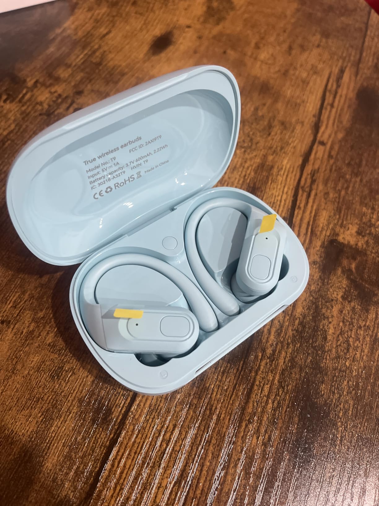 occiam Active Noise Cancelling Earbuds Wireless, 90Hrs Playback, IPX7 Waterproof with Over-Ear Hooks customer photo 2