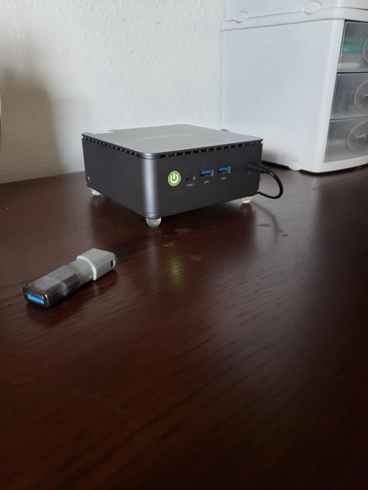 GMKtec Mini PC G3 PRO Intel Core i3-10110U (Beats 4300U/N150), 16GB DDR4 RAM (Dual Channel) 512GB Storage Drive, Desktop Computer 4K Dual HDMI/USB3.2/WiFi 6/BT5.2/2.5GbE customer photo 1