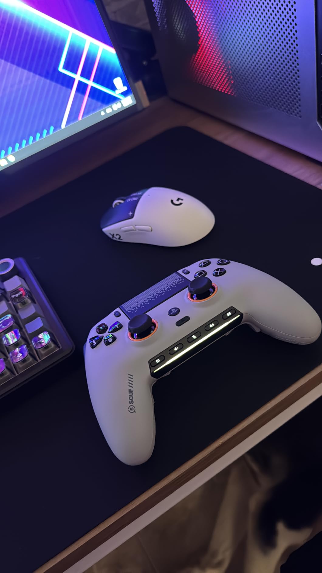 SCUF OMEGA PS5 Wireless Performance Controller - Officially Licensed, 11 Custom Inputs, Instant Triggers, Low Latency, TMR Durable Thumbsticks, Windows PC Compatible customer photo 1