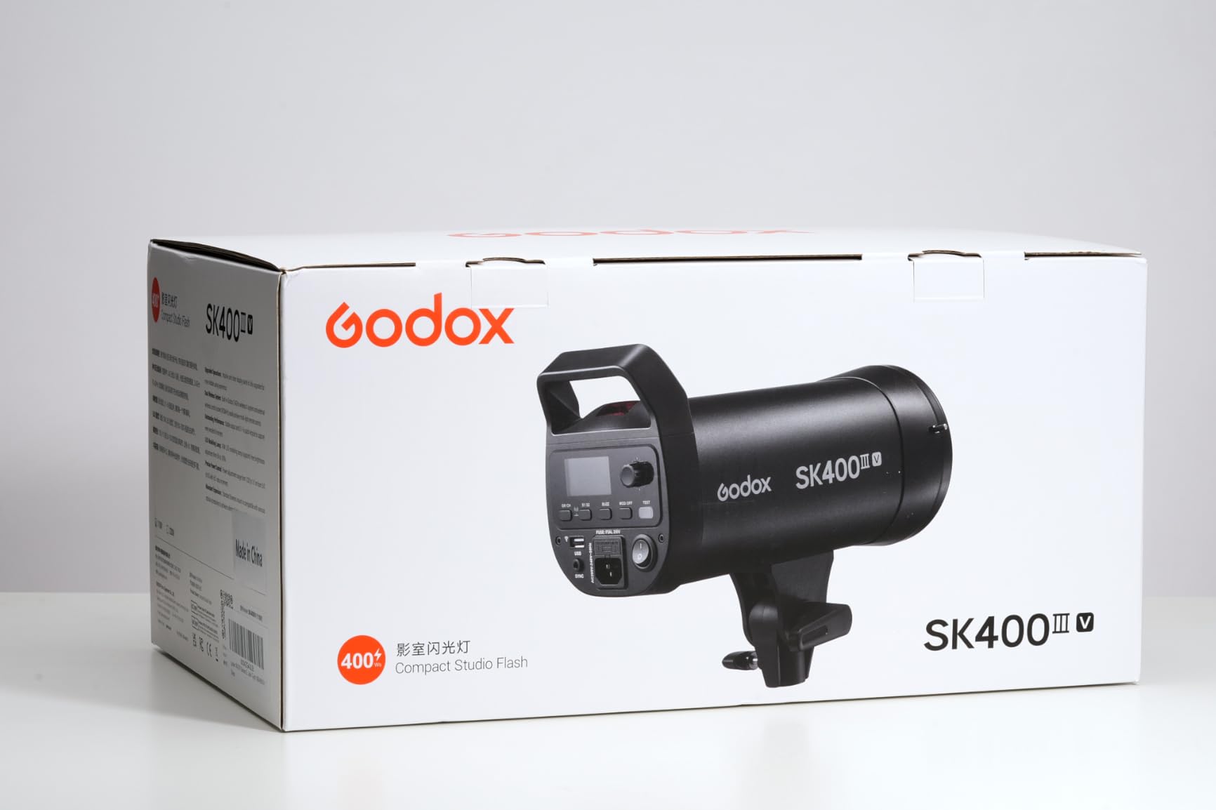 GODOX SK400IIIV (2026 Upgrade) Studio Strobe Light 400Ws GN65, 0.1-1.5s Recycle Time, Bowens Mount, LED Modeling Lamp, 2.4G Wireless Flash for Studio Product Photography, Portraits, Wedding Shoots customer photo 2