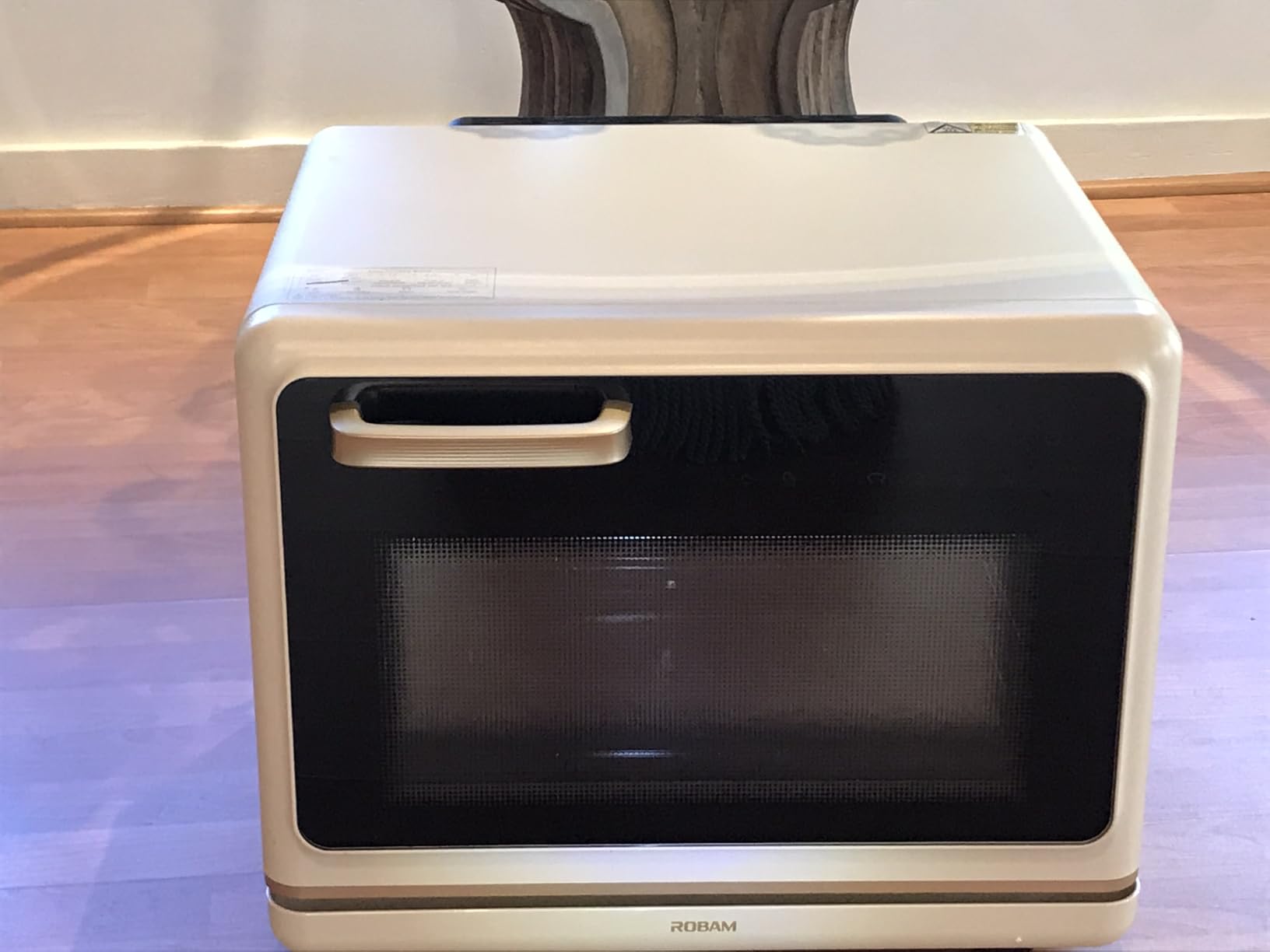 ROBAM R-Box Pro Countertop Combi Steam Oven White, Air Fryer Toaster Oven with EXP, 1.2 cu. ft. XL Capacity, 1800W Steam Fry Technology, 86-446F Precision, 32 Presets, Easy-to-Clean Enamel Interior customer photo 1