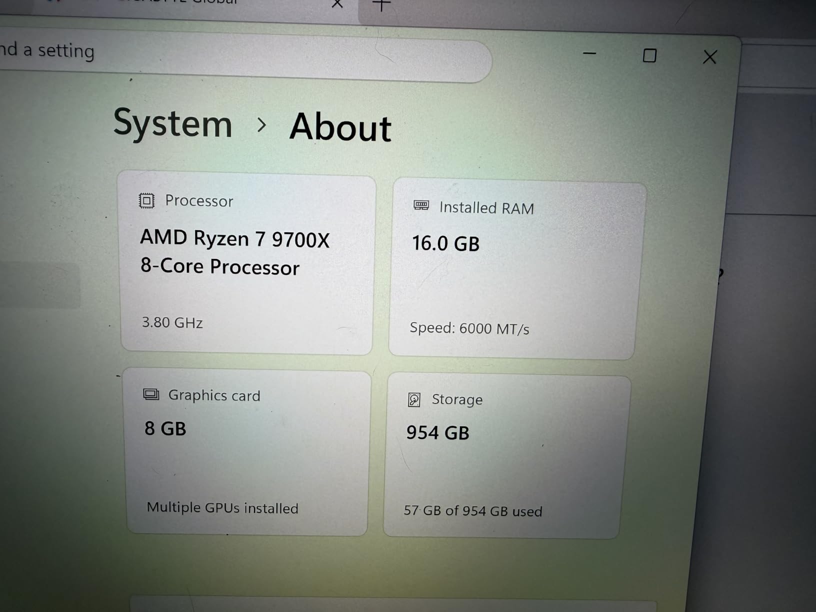 KOTIN Prebuilt Gaming PC Desktop Computer, Ryzen 7 9700X, GeForce RTX 5060 8GB, 16GB DDR5 6000MHz, 1TB PCIe 4.0 SSD, 11.3