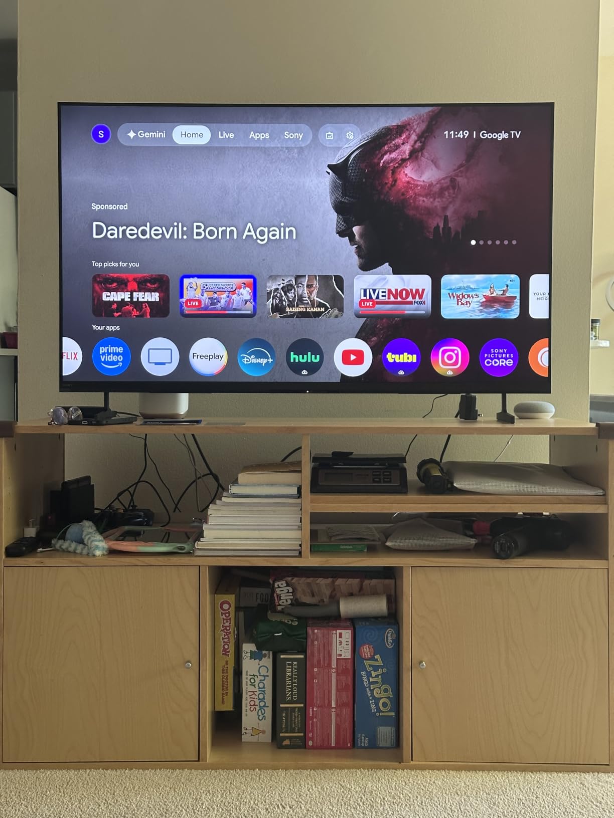 Sony BRAVIA 3 II 55 Inch 4K HDR LED Smart Google TV with Gemini, XR Processor with AI Technology, Dolby Vision/Atmos, 120Hz Television, Exclusive Features for PS5, K-55XR30M2, 2026 Model customer photo 1