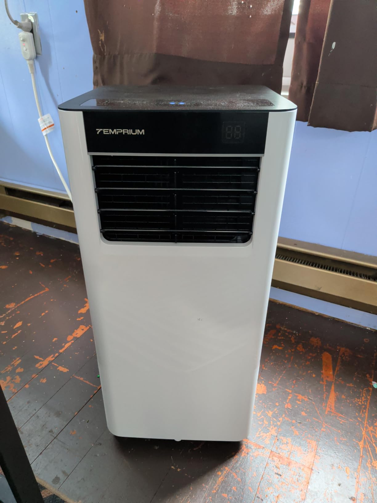 12,000 BTU Portable Air Conditioner, 41dB Ultra Quiet AC Unit for Bedroom Home, Cools Up to 600 Sq.Ft, Dual Motor 4-in-1 Smart WiFi with App/Alexa/Remote, Silent Mode, Easy Install Window Kit customer photo 2