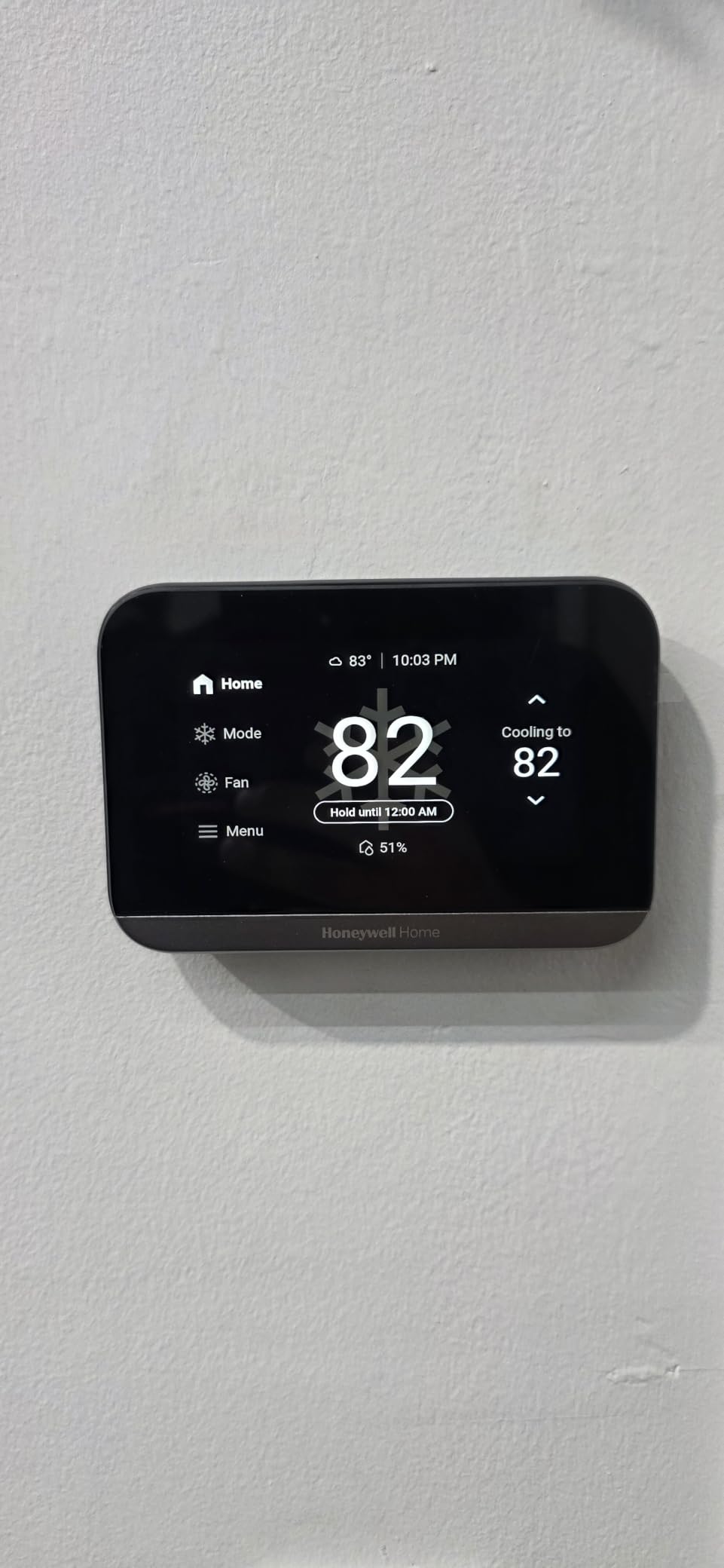 Honeywell Home X7S Smart Programmable Wi-Fi Thermostat with Humidity Monitoring, 4.3