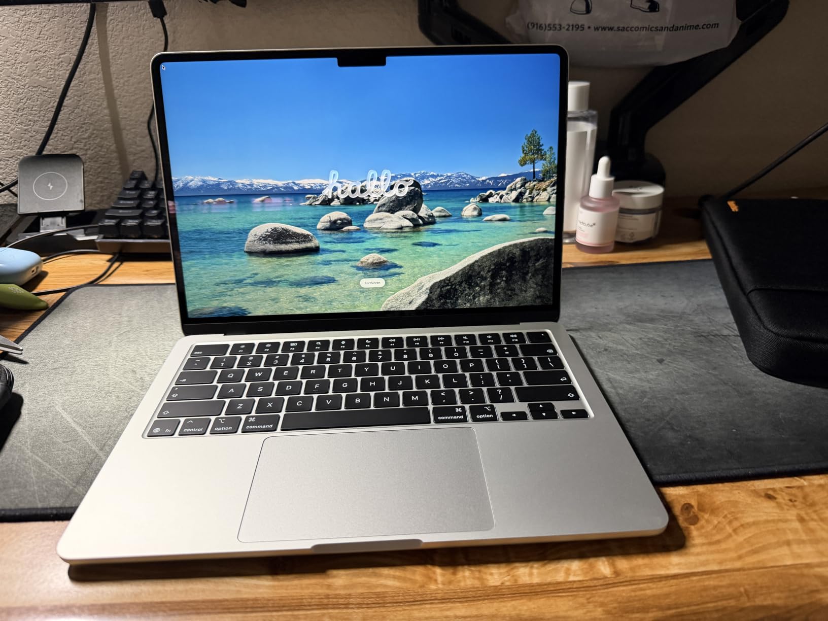 Apple 2026 MacBook Air 13-inch Laptop with M5 chip: Built for AI, 13.6-inch Liquid Retina Display, 16GB Unified Memory, 1TB SSD, 12MP Center Stage Camera, Touch ID, Wi-Fi 7; Starlight customer photo 1
