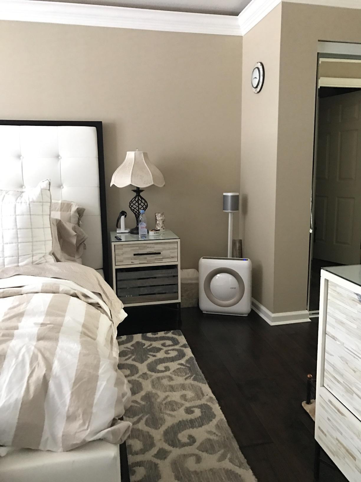 COWAY Airmega Mighty2 Air Purifier, Next Gen of AP-1512HH, for Large Room & Home Cleans up to 1,800 ft2, IEST certified HEPA and Active Carbon for Allergies, Smoke, Dust, Pets & Mold, AP-1512N(W) customer photo 2