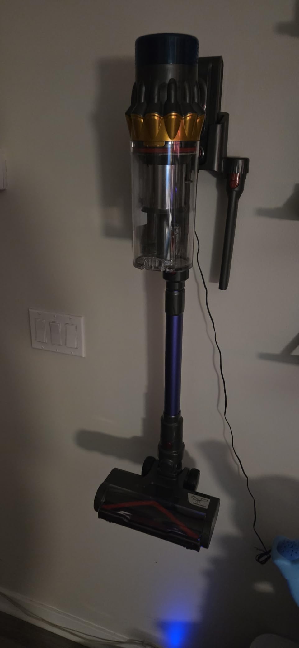 Cordless Vacuum Cleaner, 650W 55KPA 75Min Powerful Vacuum Cleaners for Home, Self-Standing Stick Vacuum Cordless Rechargeable/ Anti-Tangle/OLED Screen/1.8L Cup for Home Pet Hair/Carpet/Hardwood Floor customer photo 1