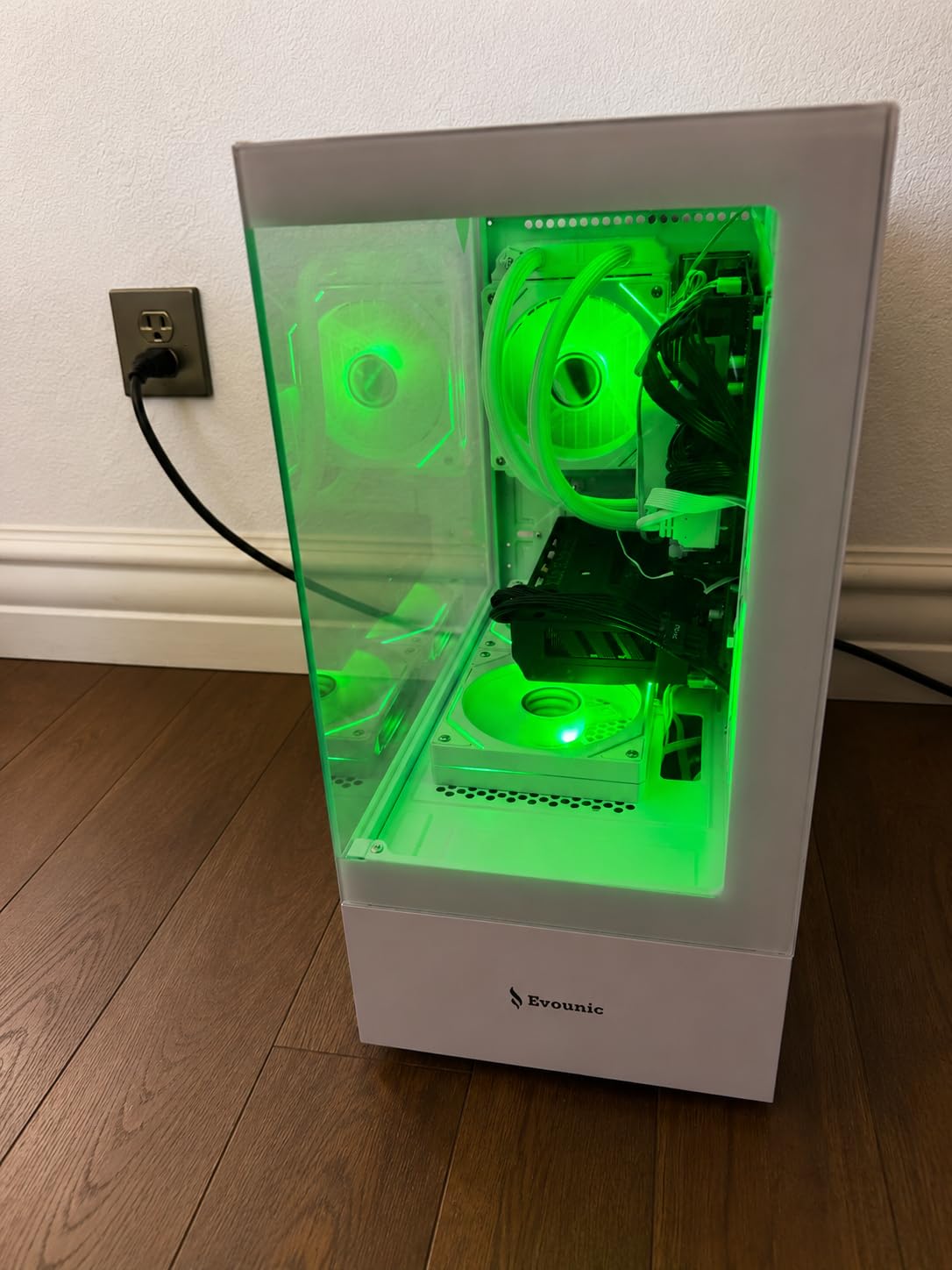 Gaming Desktop PC Computer Liquid Cooled 12-Core Processor, GeForce RTX 4060 GDDR6, 64GB RAM, 512GB NVMe SSD + 1TB HDD, WiFi 6 & BT 5.4, 7x ARGB Fans, 650W PSU, Windows 11 customer photo 1