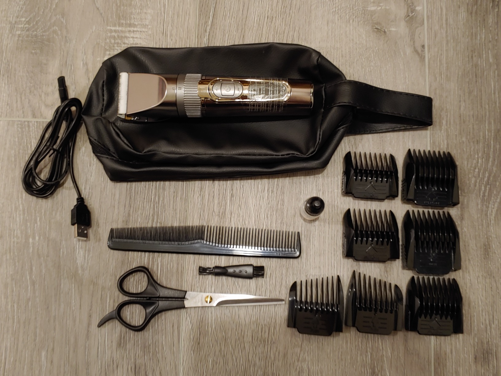 SUPRENT Professional Barber Clippers, 11000 RPM Intelligent Dual-Coil Vector Motor Hair Cutting kit, Zero-Gapped Hair Clipper & Trimmer Kit, Deep Tooth Blades, Charging Stands customer photo 1
