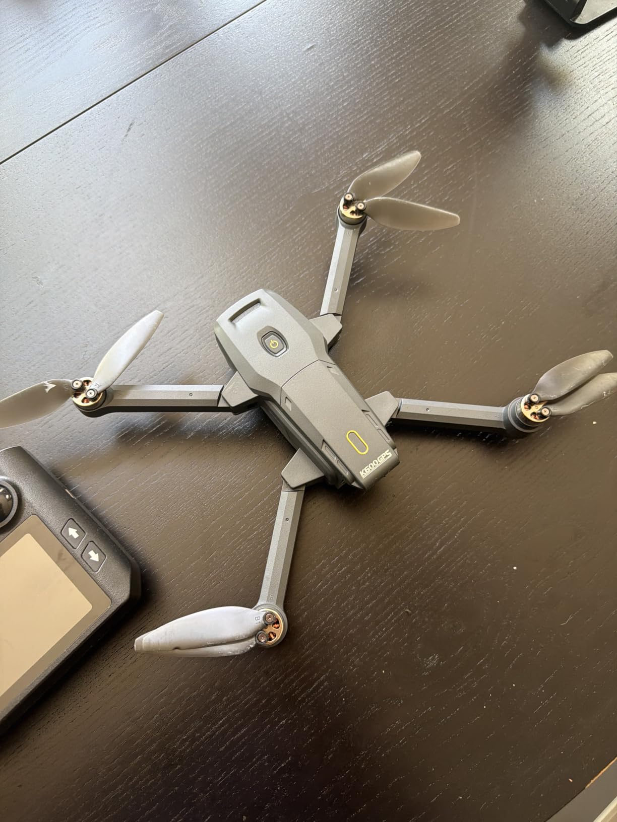 K600GPS Brushless Drones with EIS Camera for Adults Beginners Kids, Drone with 4.5'' Screen on Controller, FPV Drone with Auto Return Follow Me Mode, Drone with GPS for Adult Holiday Gifts, Under 249g customer photo 1