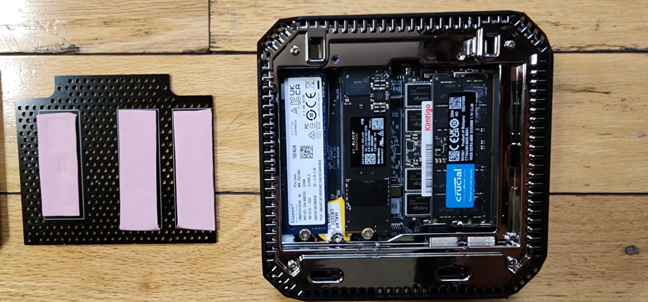 Mini Gaming PC Ryzen7 7735HS A6 8C/16T, Up to 4.75GHz 54W, AMD Radeon 680M Graphics, USB-C, WiFi6/BT5.2/2.5G LAN, 16GB LPDDR5 RAM, 512GB PCIe SSD, Student/Home/Business Small Desktop Computer customer photo 1