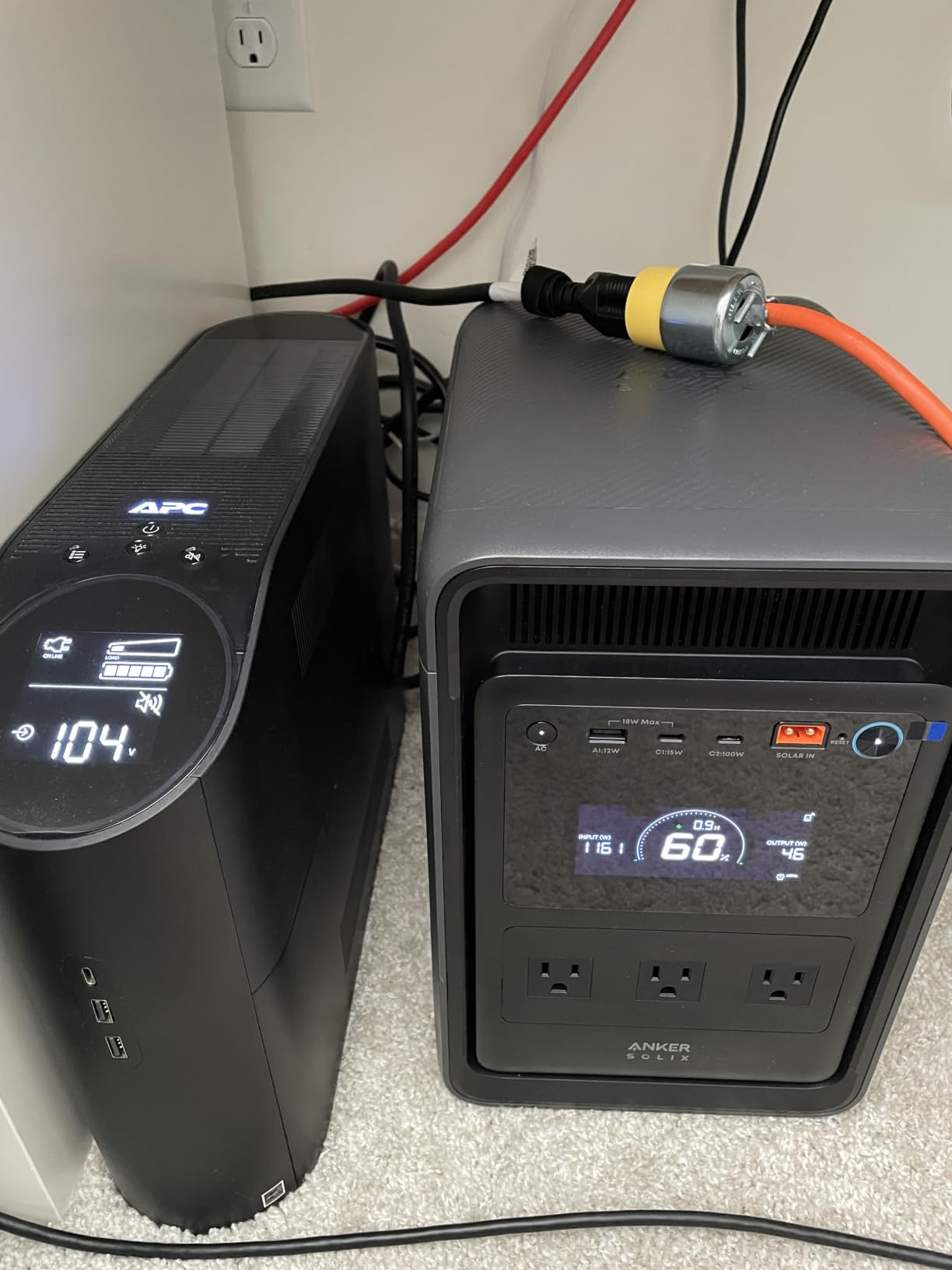 Anker SOLIX S2000 Portable Power Station, 1500W Solar Generator for Home Use, Up to 35-Hr Fridge Backup, 2,010Wh LFP Battery for Emergencies, Power Outages, Camping (Solar Panel Optional) customer photo 2