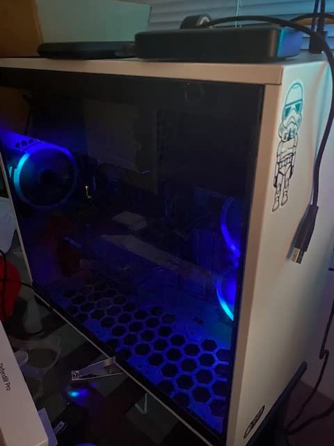 Skytech Gaming Shadow 5 Gaming PC, AMD Ryzen 7 8700F 4.1GHz, NVIDIA RTX 5060 Ti 8GB VRAM, 1TB NVMe SSD, 16GB DDR5 RAM 6000, 750W Gold PSU, WI-FI 5, Windows 11, Desktop customer photo 1