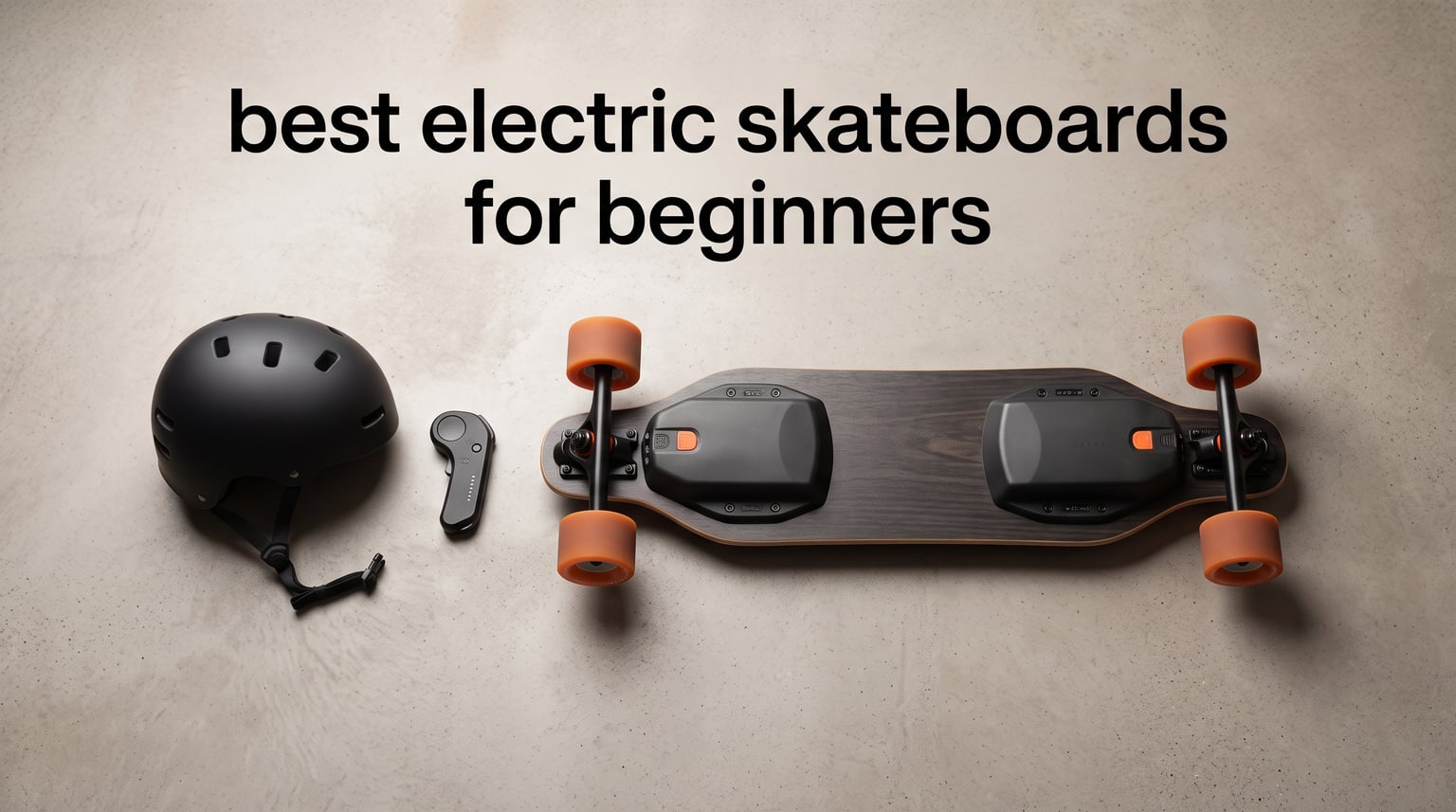 best electric skateboards for beginners