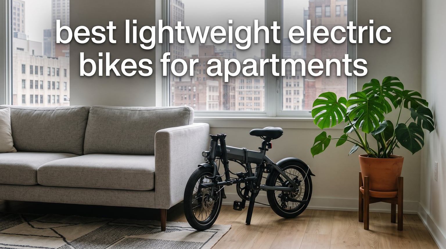best lightweight electric bikes for apartments