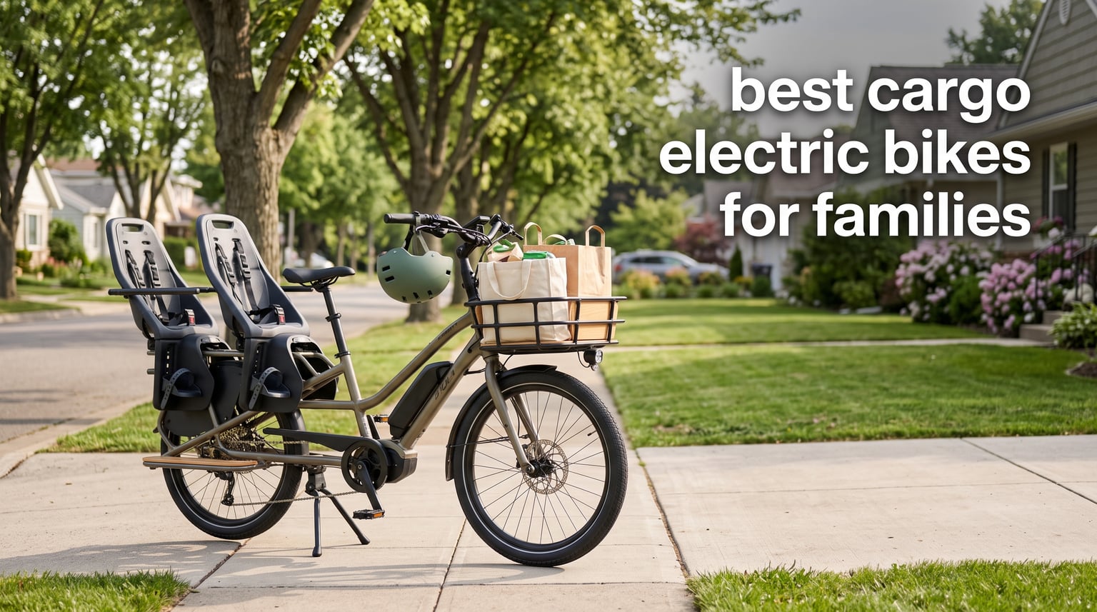 best cargo electric bikes for families