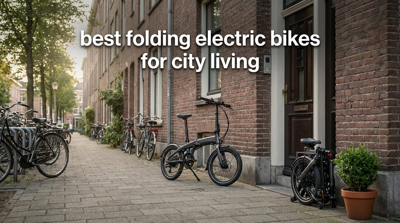 best folding electric bikes for city living
