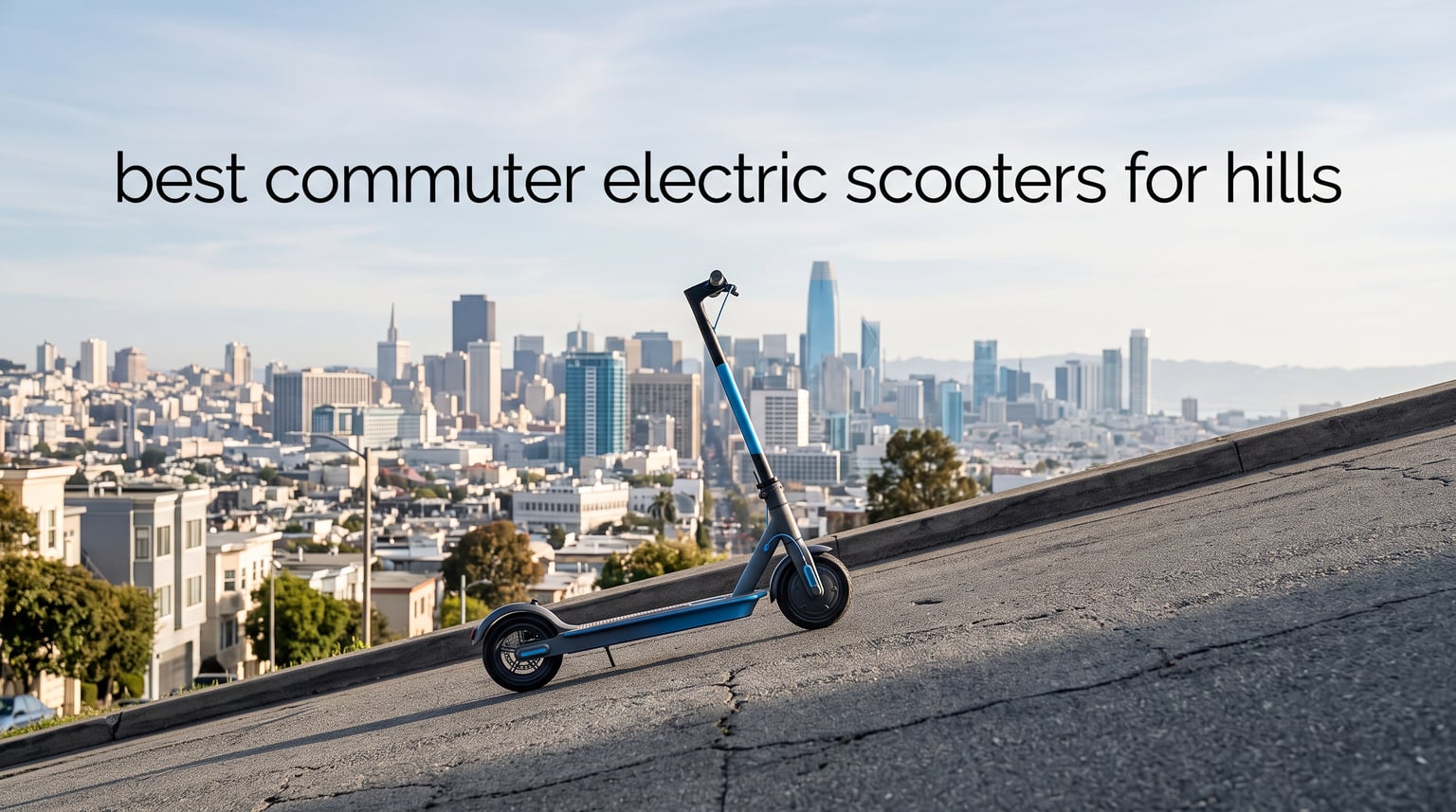 best commuter electric scooters for hills