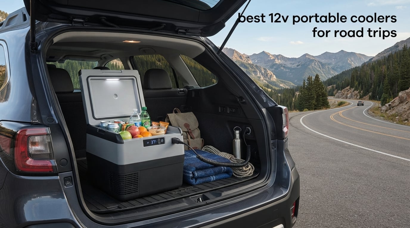 best 12v portable coolers for road trips