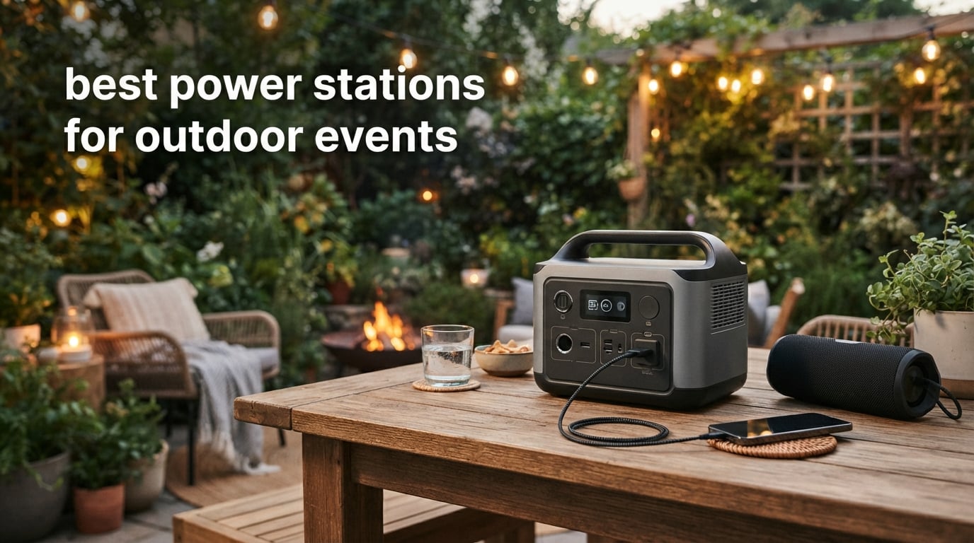 best power stations for outdoor events