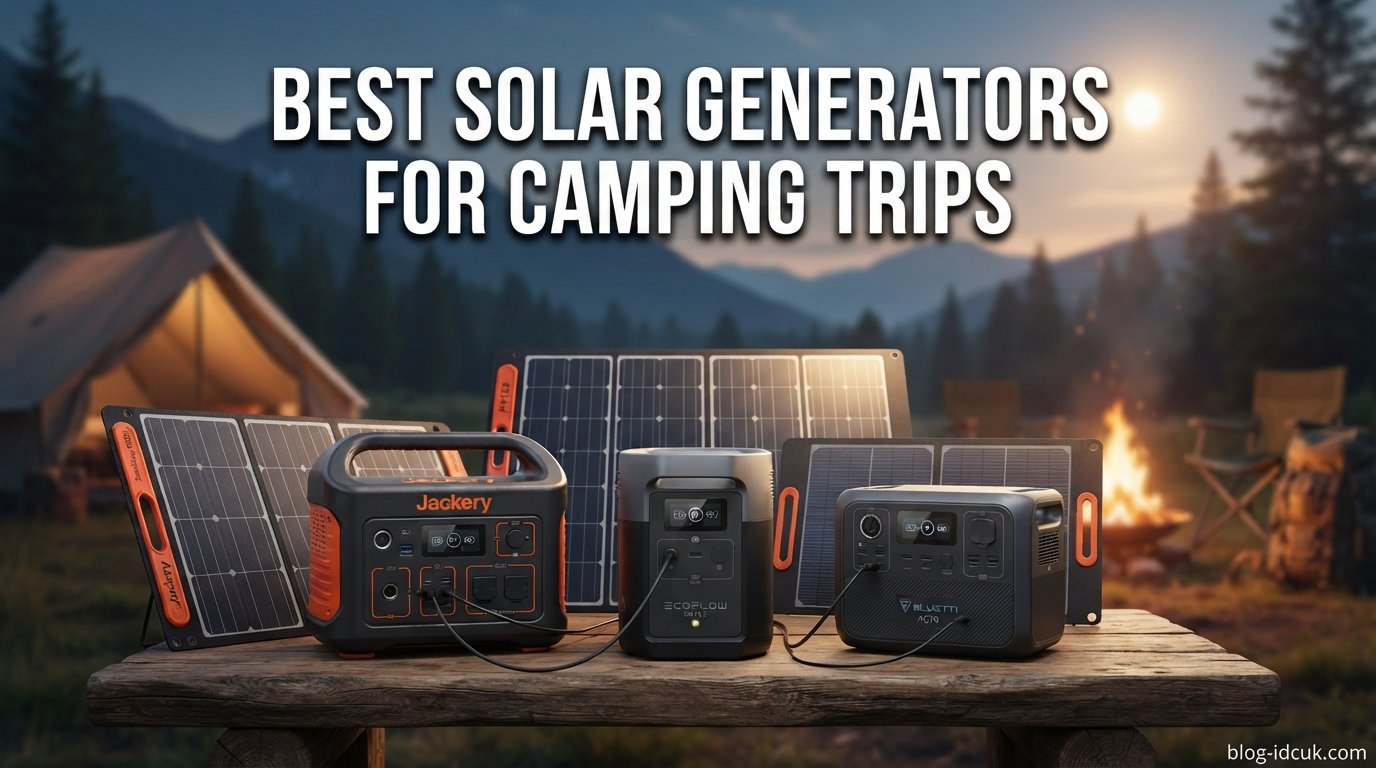 best solar generators for camping trips