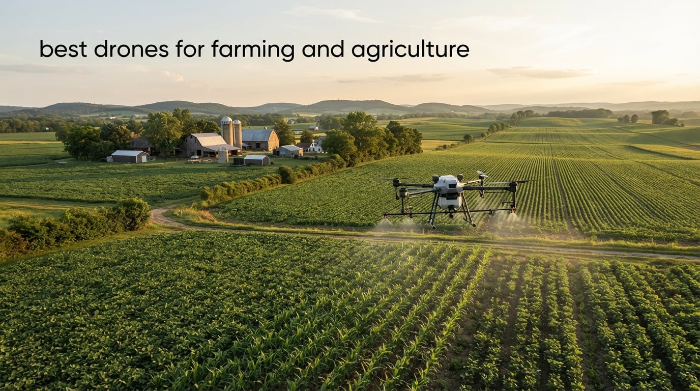 best drones for farming and agriculture