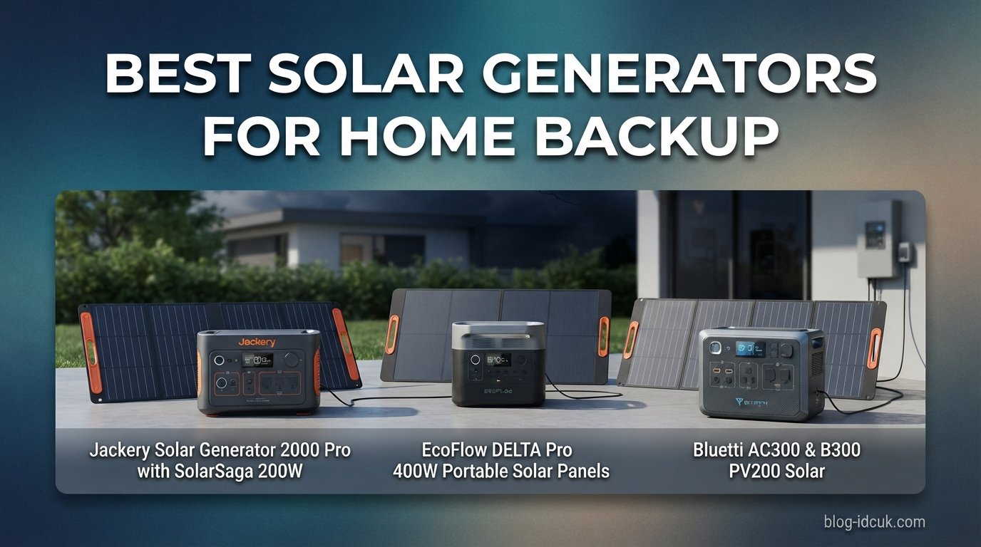 best solar generators for home backup