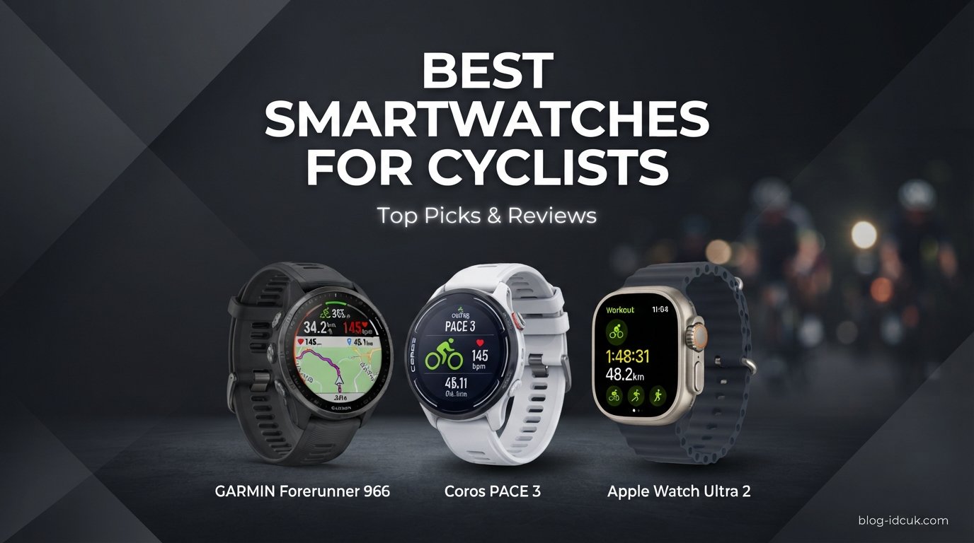 best smartwatches for cyclists