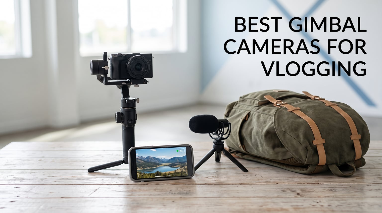 best gimbal cameras for vlogging