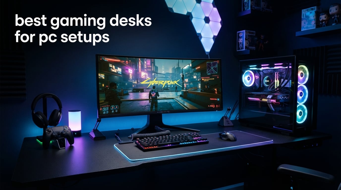 best gaming desks for pc setups